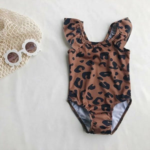 One Piece Fashion Leopard Print Swimsuit