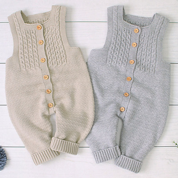 Soft Knitting Sleeveless Leisure Jumpsuit with Top