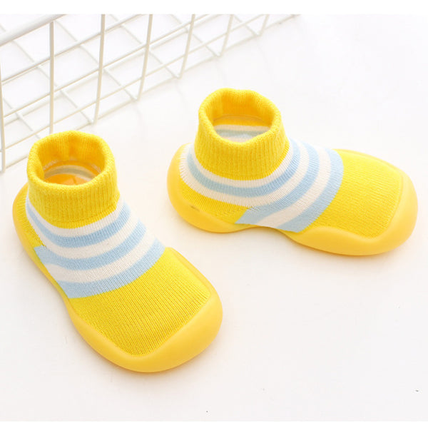 Baby Knitted Anti-slip Animal Floor Sock Shoes with Rubber Soles