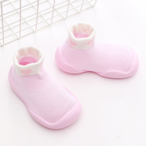 Baby Knitted Anti-slip Animal Floor Sock Shoes with Rubber Soles