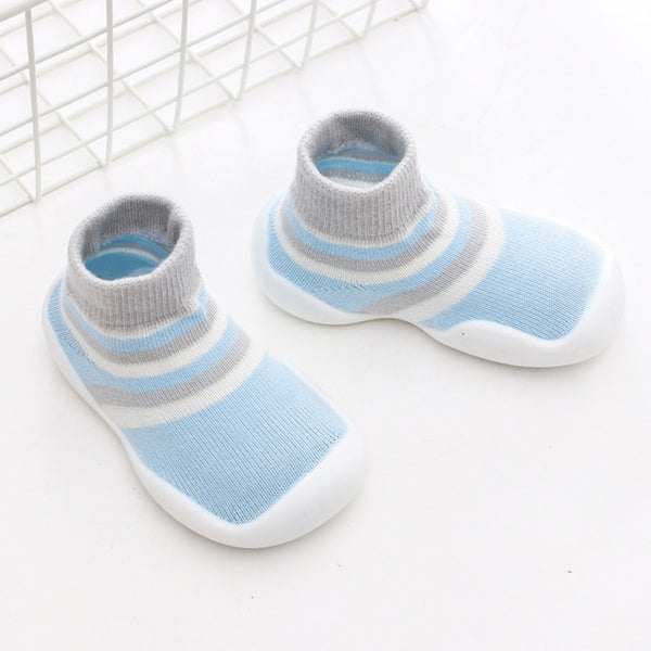 Baby Knitted Anti-slip Animal Floor Sock Shoes with Rubber Soles