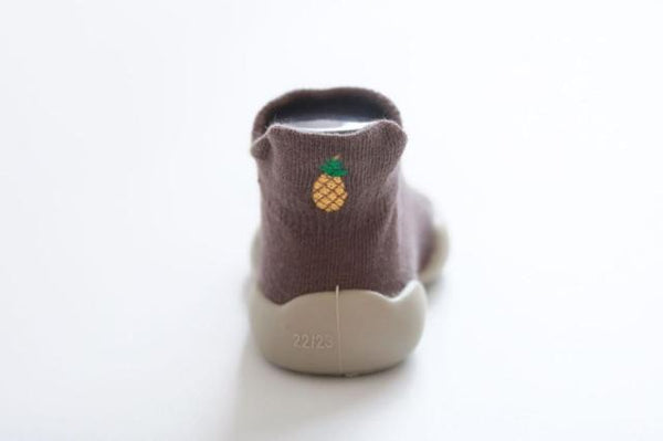 Baby Knitted Anti-slip Animal Floor Sock Shoes with Rubber Soles