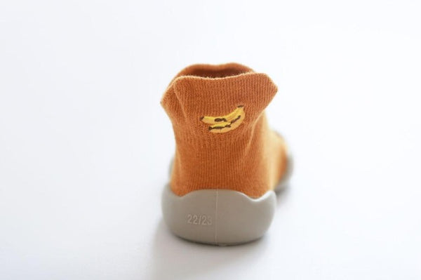 Baby Knitted Anti-slip Animal Floor Sock Shoes with Rubber Soles