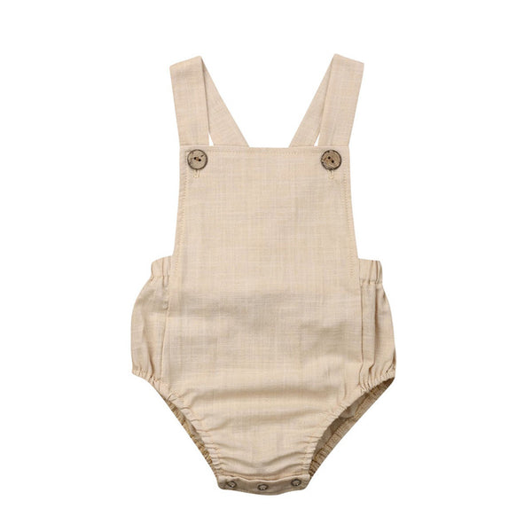 Infant Stripes/Solid Button Bodysuit