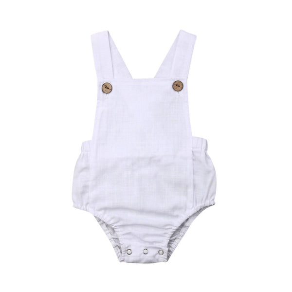 Infant Stripes/Solid Button Bodysuit