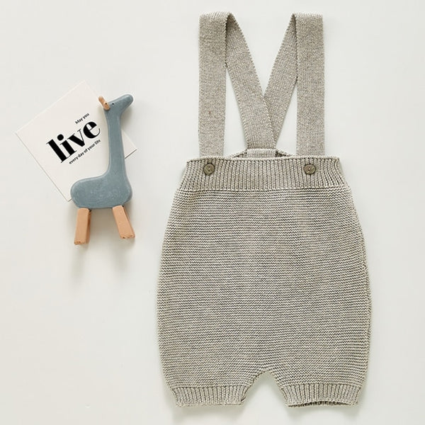 Warm Knitted Baby Rompers and Jumpers