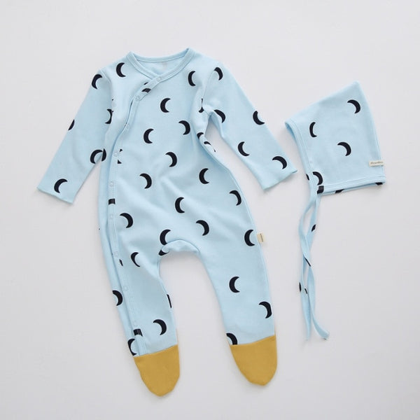 Cute Sweet Stretch Body Print Romper Outfit