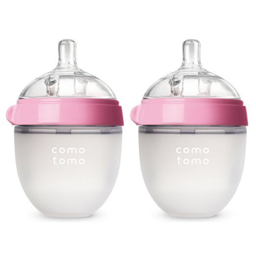 Silicone Baby Bottle (Single or Double) BPA Free