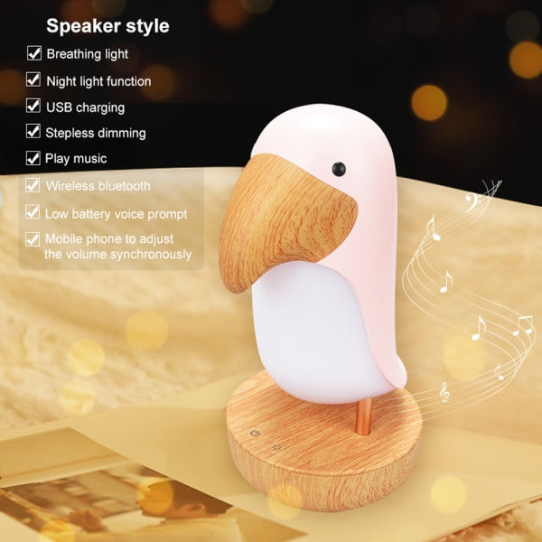 LED Toucan Bird Night Light Modern Nordic Table USB Lamp