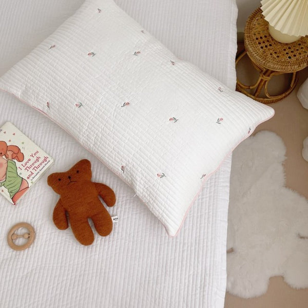 Quilted Embroidery Wrinkle-Proof Baby/Kids Bedding