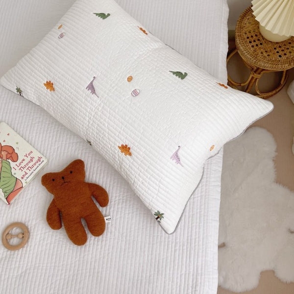 Quilted Embroidery Wrinkle-Proof Baby/Kids Bedding