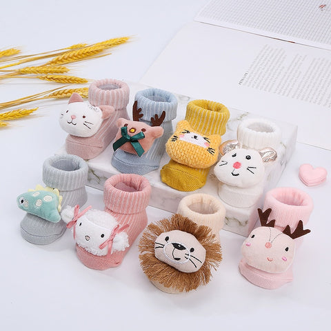 Newborn Cartoon Socks