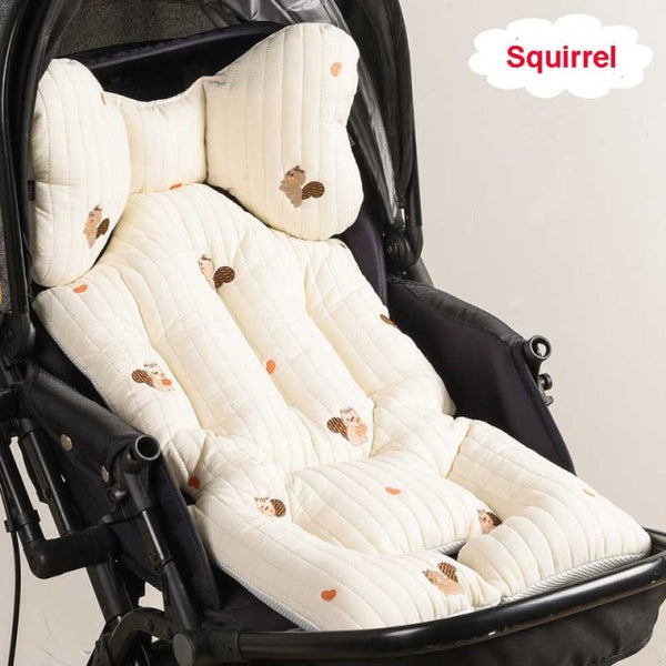 Cushion Embroiderd Stroller Pad Seat