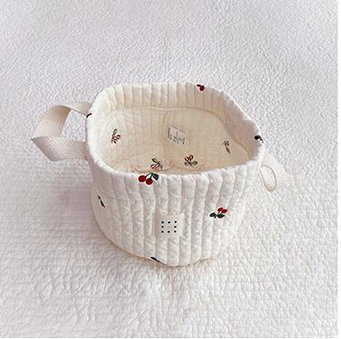 Newborn Embroiderd Storage Bag Toy Organizer