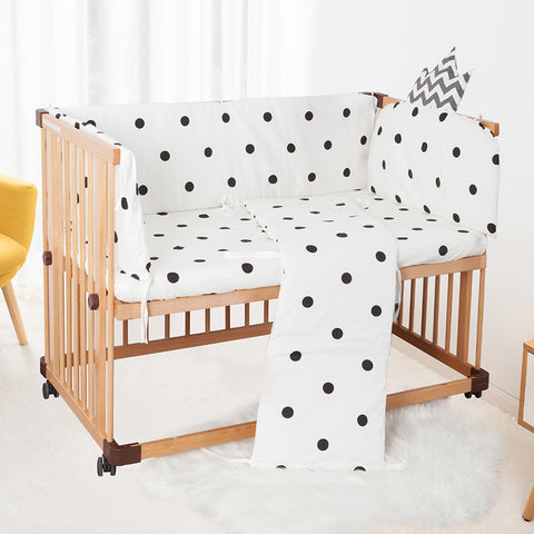 Baby Bumper Crown Design Bedding Set