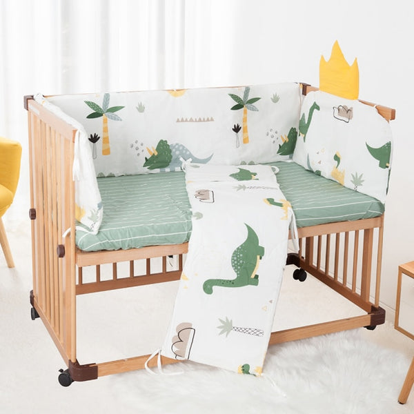 Baby Bumper Crown Design Bedding Set